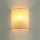 Wandleuchte ALICE Kaffee Braun Stoff Schirm modern