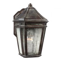 Lampe murale extérieure terrasse brun antique...