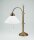 Tischleuchte Premium Messing Glas blendarm Zugschalter