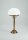 Pilzleuchte Premium Glas Messing E27 38 cm blendarm