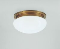 Deckenleuchte blendarm Berliner Messing Glas &Oslash;30 cm E27
