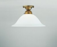 Lampe de plafonnier confortable Berliner Messing Glas...