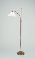 Elégant lampadaire Berliner laiton verre E27 160 cm