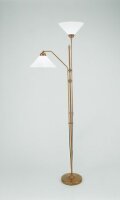 Elégant plafonnier Berliner laiton verre E27 200 cm