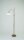 Confortable lampadaire berlinois laiton verre E27 160 cm