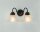 Applique florale verre laiton E27 Antique Champagne