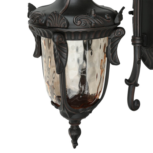 Wandlampe Außen in Bronze Rustikal IP44 Haus Hof