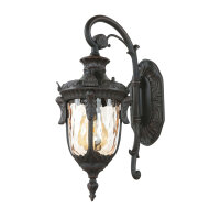 Lampe murale extérieure en bronze rustique IP44...