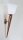 Wandfackel Echt-Messing Glas E27 H:62 cm blendarm