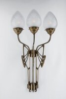 Blendarme Applique laiton verre blanc E27 H:86 cm