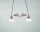 Blendarme H&auml;ngelampe Messing Glas Ornamente E27 68 cm