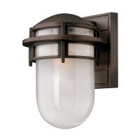 Lampe dextérieur murale alu verre Design maritime...