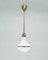 Lampe &agrave; suspendre Art Nouveau Berliner laiton...