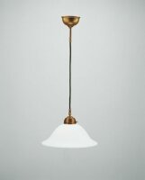 Hängeleuchte Berliner Messing Glas E27 Ø30 cm...