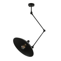 Schwarze Deckenlampe Wohnzimmer Leuchte Decke