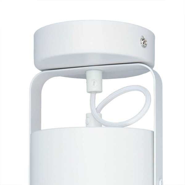 Spot plafond blanc E27