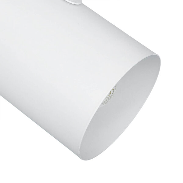 Spot de plafond blanc 2 flmg E27