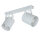 Spot de plafond blanc 2 flmg E27