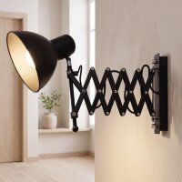Retro Wandleuchte ausziehbar HARMONY
