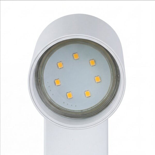 Moderne Wandlampe mit Schalter Kabel Weiß Gold