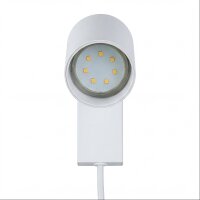 Moderne Wandlampe mit Schalter Kabel Weiß Gold
