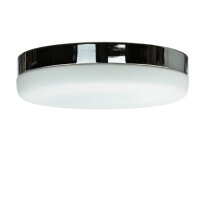 Lampe de salle de bain ronde D : 32 cm verre...
