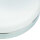 Badezimmerleuchte rund D: 29 cm Glas Chrom Weiß