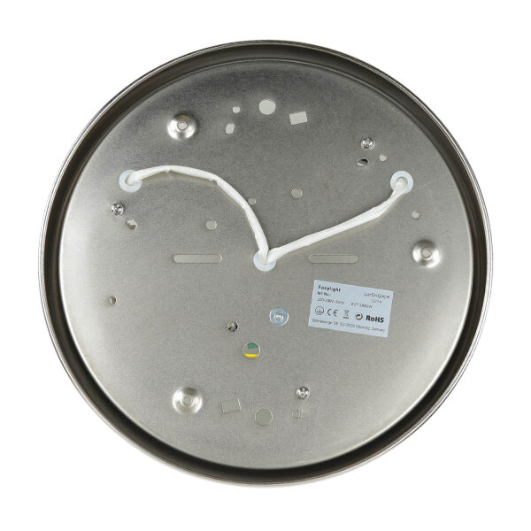 Deckenlampe Glas Matt Nickel