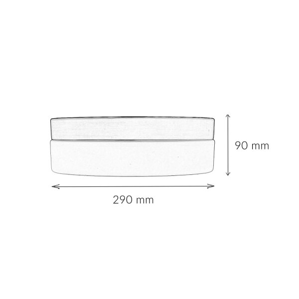 Deckenlampe Glas Matt Nickel