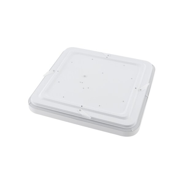 LED Deckenleuchte Weiß Metall 4000 K L:43,5 cm blendarm