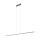 LED Hängelampe Aluminium Seidenolive 32 W 150 cm lang