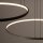 LED Pendelleuchte Aluminium Seidenolive 45 W 3-flammig