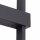 Applique LED noire aluminium GU10 H:80 cm indirecte