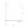 Flexible Hängelampe Aluminium Glas 107 cm Umbra Grau
