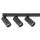 Bewegliche Pendelleuchte Metall Umbra Grau GU10 160 cm
