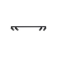 Flexibler Deckenspot Schwarz Aluminium L:90,5 cm GU10