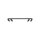 Flexibler Deckenspot Schwarz Aluminium L:90,5 cm GU10