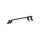 Flexibler Deckenspot Schwarz Aluminium L:90,5 cm GU10