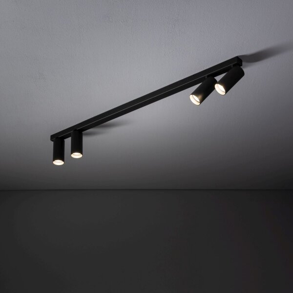 Spot de plafond orientable Umbra Gris Métal 90,5 cm GU10