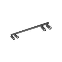 Schwenkbarer Deckenspot Umbra Grau Metall 90,5 cm GU10