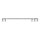 Spot de plafond flexible GU10 gris soie métal 130 cm