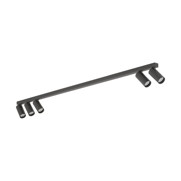 Flexibler Deckenstrahler Umbra Grau 130 cm Aluminium