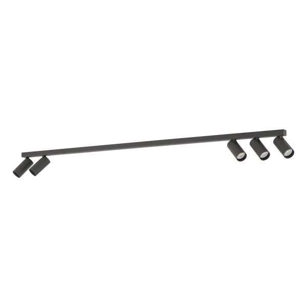 Flexibler Deckenstrahler Umbra Grau 130 cm Aluminium