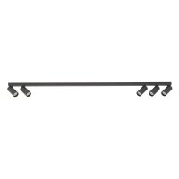 Flexibler Deckenstrahler Umbra Grau 130 cm Aluminium