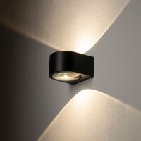 Applique extérieure LED Up Down Aluminium Verre...