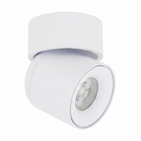 Flexibler Deckenstrahler Weiß GU10 B:9,4 cm klein