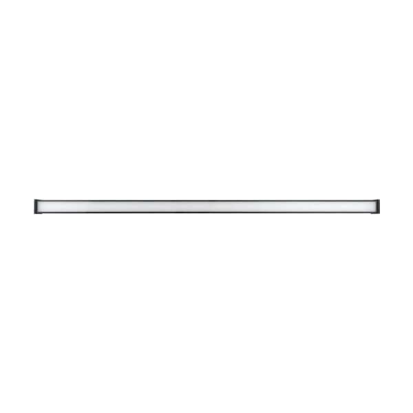 LED Deckenleuchte Schwarz Aluminium 3000 lm L:150 cm