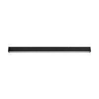 LED Deckenleuchte Schwarz Aluminium 3000 lm L:150 cm