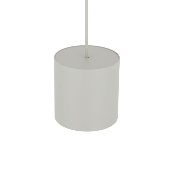 Runde Pendelleuchte Metall GU10 Ø13 cm Seidengrau