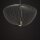 Suspension décorative métal gris soie GU10 L:70 cm